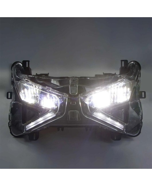 Suitable for Yamaha XMAX300 23-24 new LED modified headlight assembly, headlight lighting