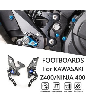 Suitable for Kawasaki Z400/NINJA400 17-24 modified lifting assembly foot pedal bracket height increasing foot pedal