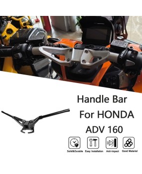 Suitable for Honda ADV160 2022-2024 aluminum alloy modified bare handlebars and raised handlebars