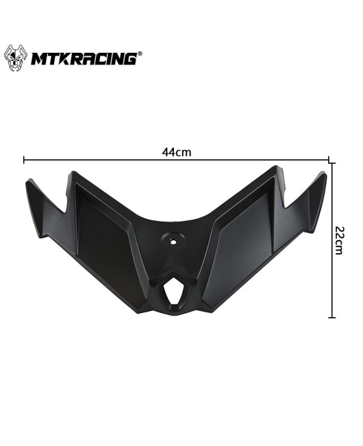 Suitable for Kawasaki NINJA250/300 modified bird beak fixed wing shark fin inlet wing lower lip wind knife