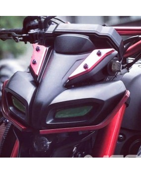 Suitable for Yamaha MT-15 2019-2024 modified windshield decorative strip, hood decorative cover, front decorative panel