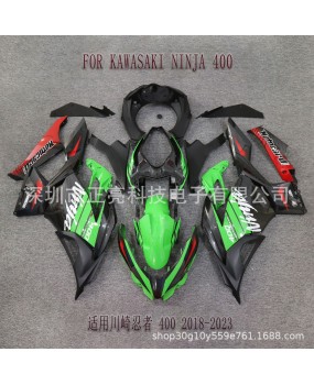 Suitable for Kawasaki NINJA Ninja 400 2018-2023 motorcycle full body shell fairing