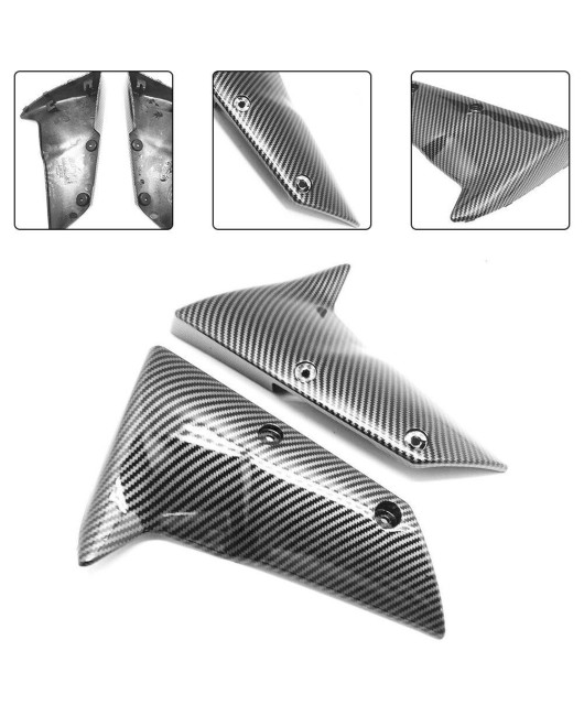 Suitable for KAWASAKI Kawasaki ZX-10R 04-2007 carbon fiber front side mudguard mud fairing