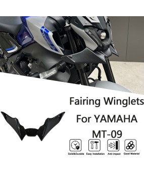 Suitable for Yamaha MT09 SP V3 21-24 year modified front grille with bird beak mudguard and fixed wing