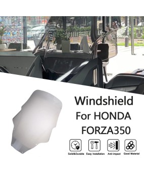 Suitable for Honda FORZA350 22-24 year modification special front windshield deflector and windshield mirror accessories