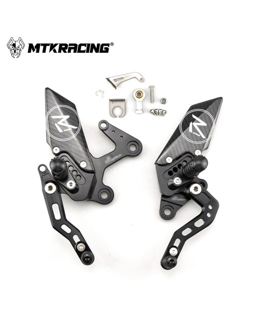 Suitable for Kawasaki Z400/NINJA400 17-24 modified lifting assembly foot pedal bracket height increasing foot pedal