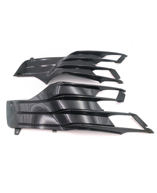 Suitable for Kawasaki ZX-14R 2012-18, with carbon fiber patterned fairing on the front cover of the cladding plate