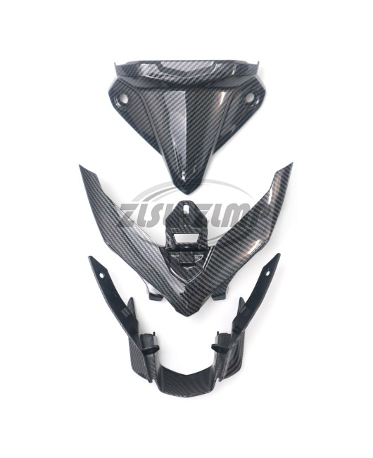 Suitable for Yamaha MT-03 2021-2023 front headlight hood protective shell carbon fiber patterned fairing