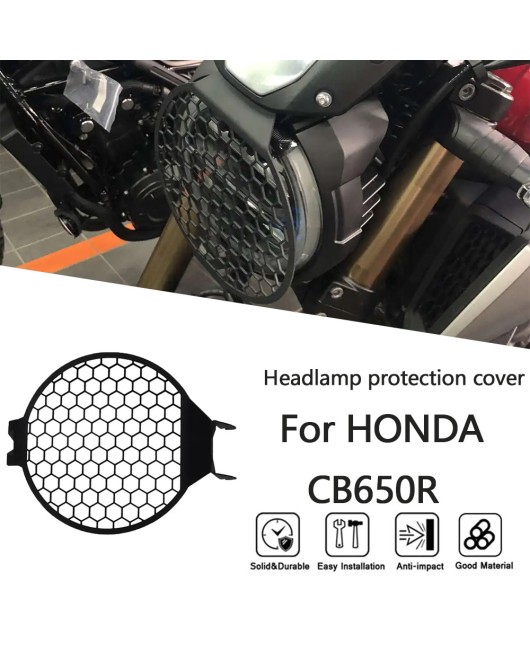 Suitable for Honda CB650R 19-23 modification and protection of headlight grille and headlight cover