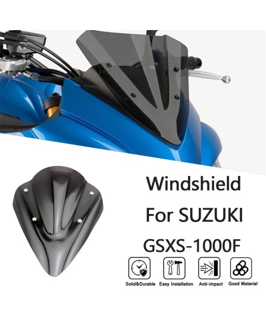 Suitable for Suzuki GSX-S GSXS1000F 15-21 year windshield, instrument panel, windshield mirror, and guide cover