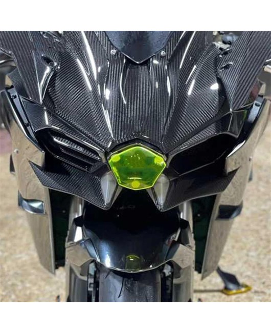 Suitable for Kawasaki NINJA H2 2015-2023 modified headlight protective film, headlight protective lens protective film