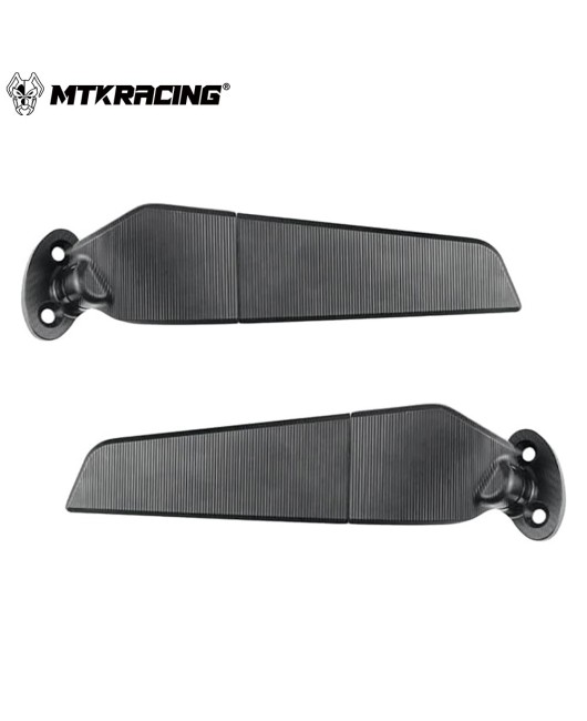 Suitable for Kawasaki ZX6R 2003-2004 modified fixed wing rearview mirror, racing mirror, reversing mirror