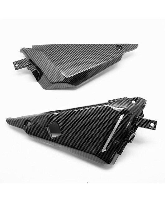 Suitable for Kawasaki Z650 2017-2023 motorcycle side frame triangle carbon fiber pattern fairing