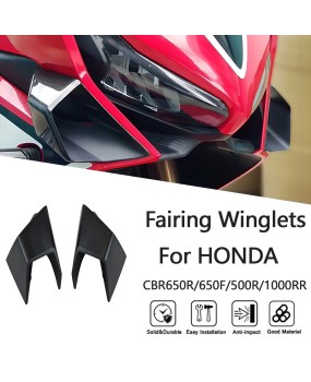 Suitable for Honda CBR500R CBR650R CBR1000RR side wing fixed wing inlet wing shark fin