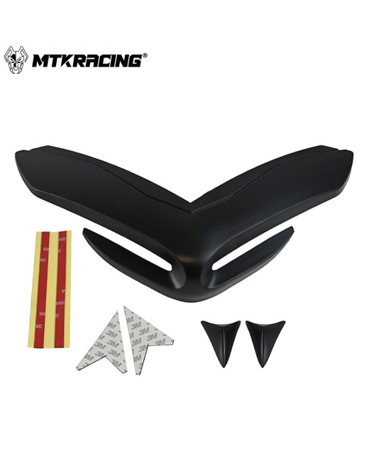 Suitable for Kawasaki Z900 17-19 modified bird beak fixed wing shark fin inlet wing lower lip wind knife