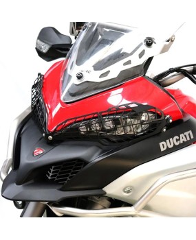 Suitable for Ducati Multistrada 950 2020-2024 modified headlight protection net, lampshade protection net