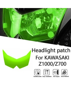 Suitable for Kawasaki Z1000 (07-09) Z700 (07-14) year modified headlight protection sheet and headlight patch