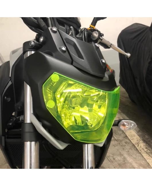 Suitable for Yamaha MT-07 2018-2020 modified headlight protection film, headlight lens cover patch