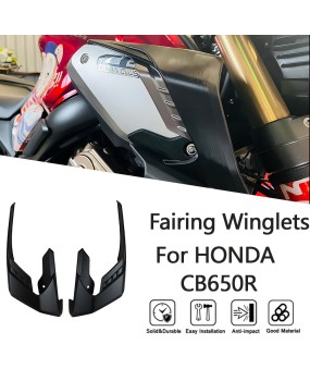 Suitable for Honda CB650R 18-23 side wing blade, fixed wing guide cover, guide shell, wing