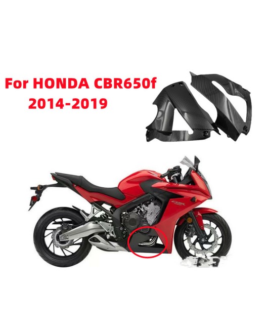 Suitable for Honda CBR650F 2014-2019 under package lower diffuser modification accessories in stock