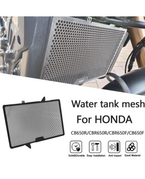 Suitable for Honda CB650R CBR650R modified water tank net, water tank cover, radiator protection net