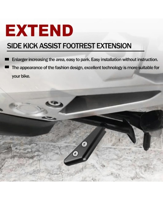 Suitable for Honda X-ADV XADV 750 modified side kick assist code tripod enlarged column side kick foot pedal enlarged