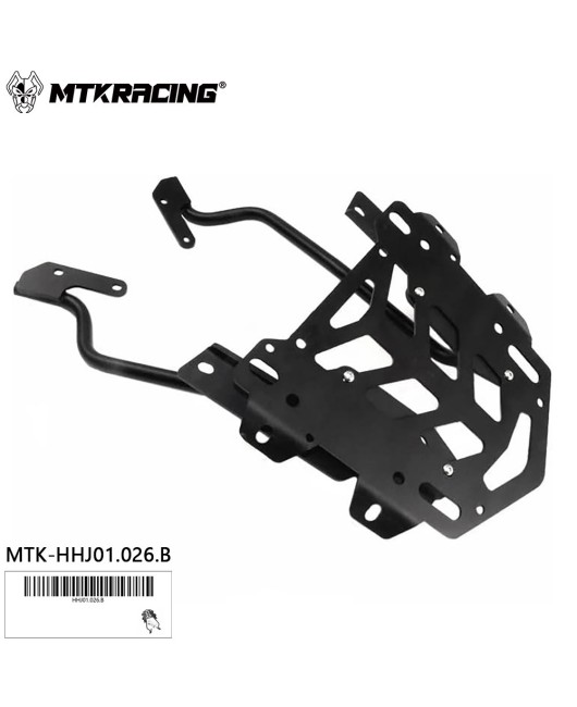 Suitable for Honda CRF1100L 20-24 modified motorcycle aluminum alloy rear rack, trunk rack, luggage rack