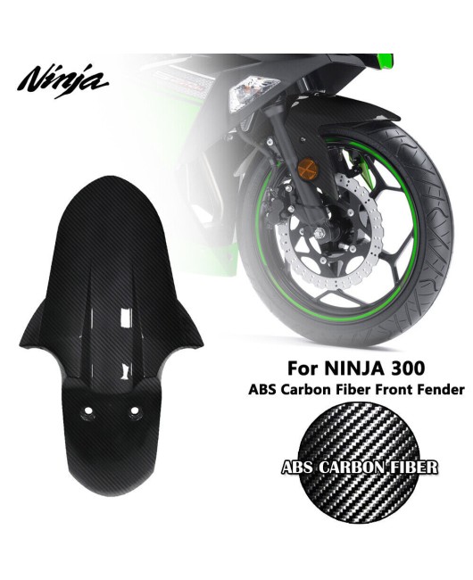 Suitable for Kawasaki Ninja KAWASAKI NINJA 300 EX300 13-19 front mudguard tire protection