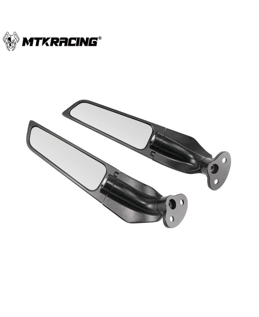 Suitable for BMW S1000RR 2009-2018 modified with fixed wing rearview mirror and racing reflector for reversing