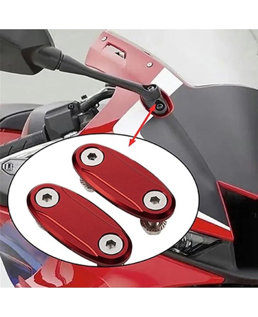 Suitable for Honda CBR600RR/900RR/1000RR rearview mirror decorative cover mirror holder