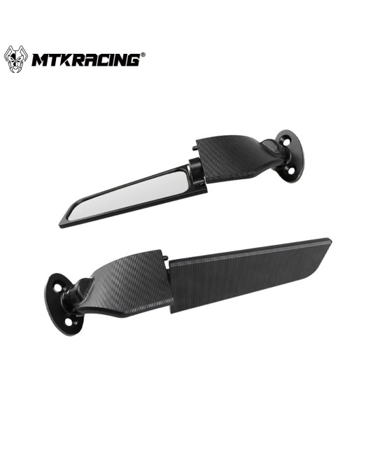 Suitable for Kawasaki ZX6R 2003-2004 modified fixed wing rearview mirror, racing mirror, reversing mirror