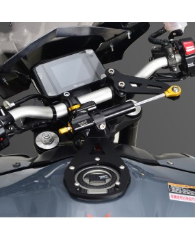 Suitable for Yamaha MT-09 21-23 motorcycle steering shock absorber stabilizer installation bracket kit