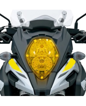 Suitable for Suzuki V-STROM650 2017-2021 modified headlight protection film, headlight protective lens cover film