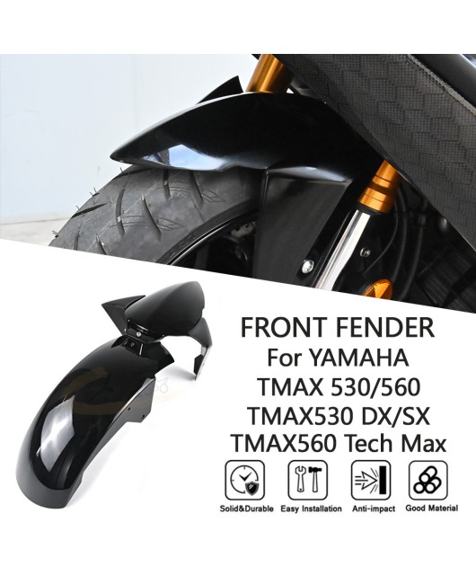 Suitable for Yamaha tmax530/560 17-24 front extended mudguard modification accessories anti mud mudguard