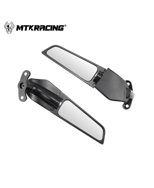 Suitable for Kawasaki ZX-10R 2016-2024 modified fixed wing rearview mirror, racing mirror, reversing mirror