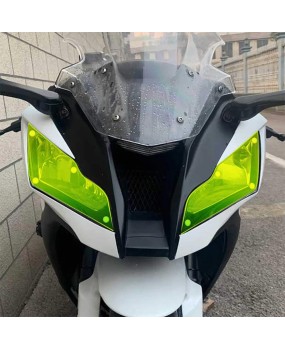 Suitable for Kawasaki ZX-10R 2011-2015 modified headlight protection film, headlight protective lens cover film