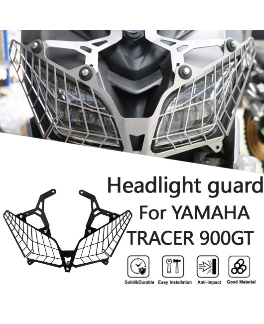 Suitable for Yamaha Tracer 900/GT 17-20 years modified headlight protection net, lampshade protection net