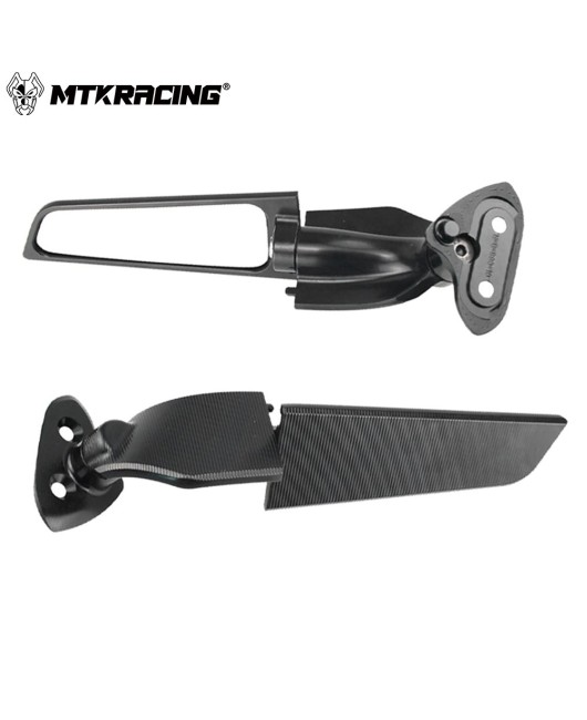 Suitable for Yamaha YZF-R1/R1M 15-19 year modified fixed wing rearview mirror, racing mirror, reversing mirror