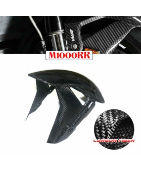 Suitable for BMW S1000RR 2019-22 M1000RR carbon fiber front mudguard fairing mud protection