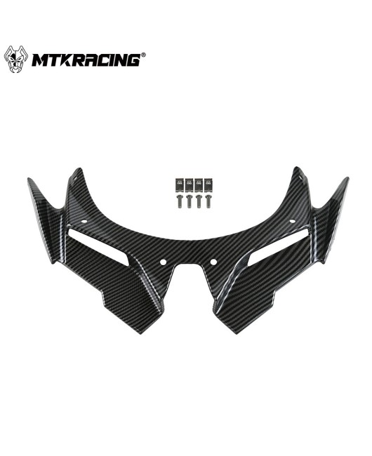 Suitable for KAWASAKI ZX-25R 21-24 modified bird beak fixed wing shark fin inlet wing lower lip breaking wind