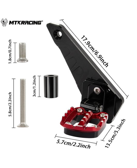 Suitable for Honda XADV750 21-24 motorcycle modification, foldable combat pedal, new pedal lift