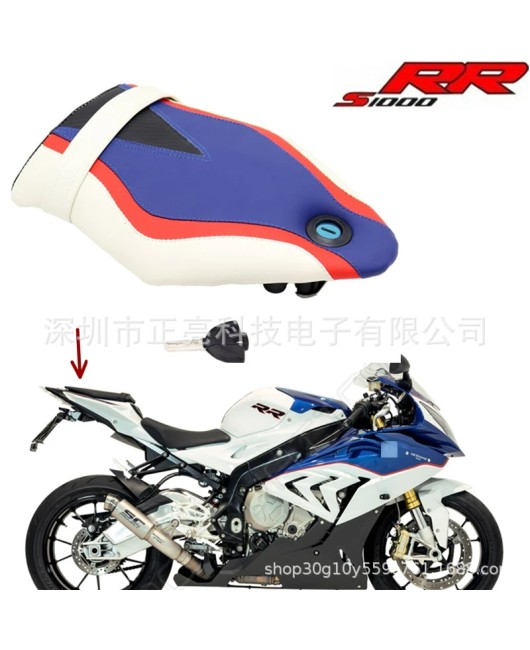 Suitable for BMW S1000RR 09-18 Rear Package, Rear Seat Package, Rear Leather Seat Cushion, Cross border Hot Sale