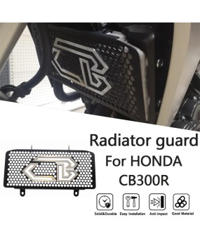 Suitable for Honda CB300R 2018-2024 modified water tank net, water tank cover, radiator protection net