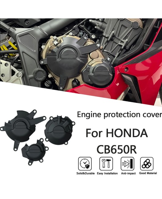 Suitable for Honda CB650R 2019-2020 modified engine protection cover, engine side cover, anti drop cover