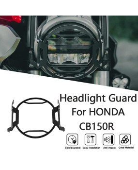 Suitable for Honda CB150R/CB250R/CB300R modified protective headlight grille and headlight cover protective grille