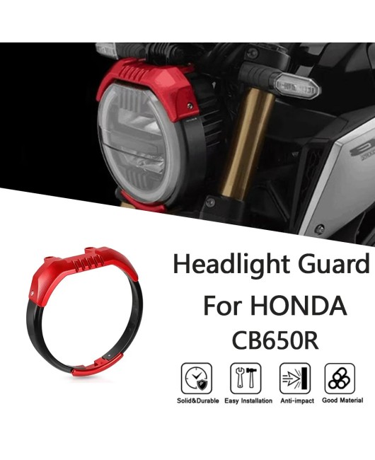 Suitable for Honda CB650R 2019-2020 modified hood, front hood, headlight cover, front headlight protection cover