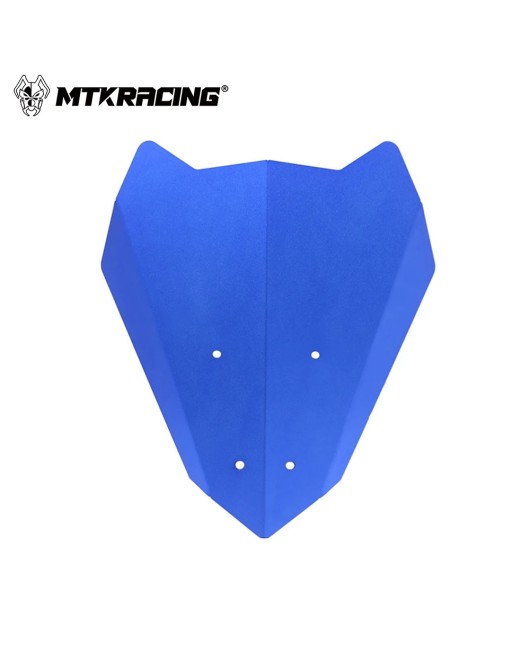 Suitable for Yamaha MT-03 MT-25 20-24 year modified aluminum alloy front windshield diffuser and windshield head cover