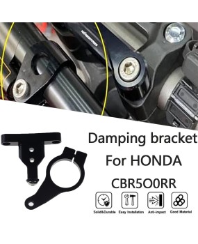 Suitable for Honda CBR500RR 22-24 year modified damping bracket, shock-absorbing titanium ruler, anti sway direction configuration for the front of the car