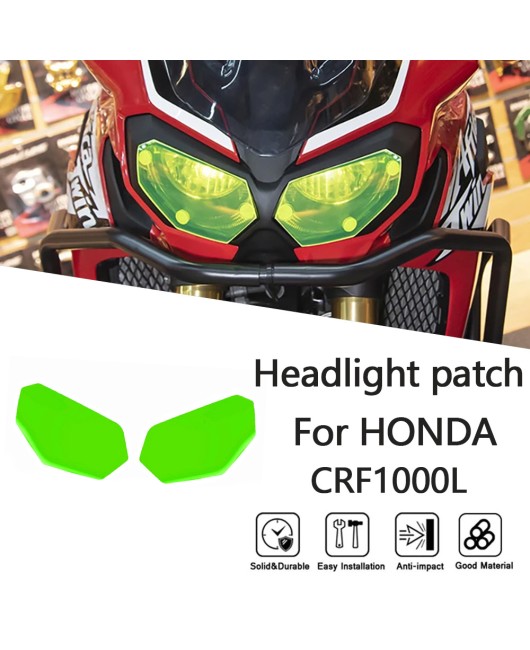 Suitable for Honda CRF1000L 2015-2019 modified headlight protection film, headlight protection lens cover patch