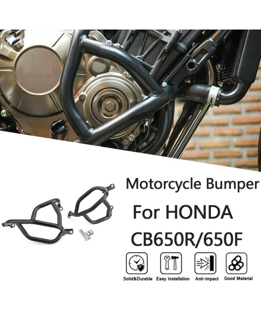 Suitable for Honda CB650R CB650F14-21 modified engine anti drop bumper and engine bumper protection bumper